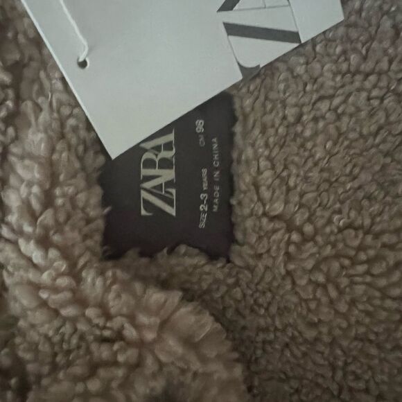 JACKET WITH FAUX SHEARLING size 2-3 years - Picture 10 of 10